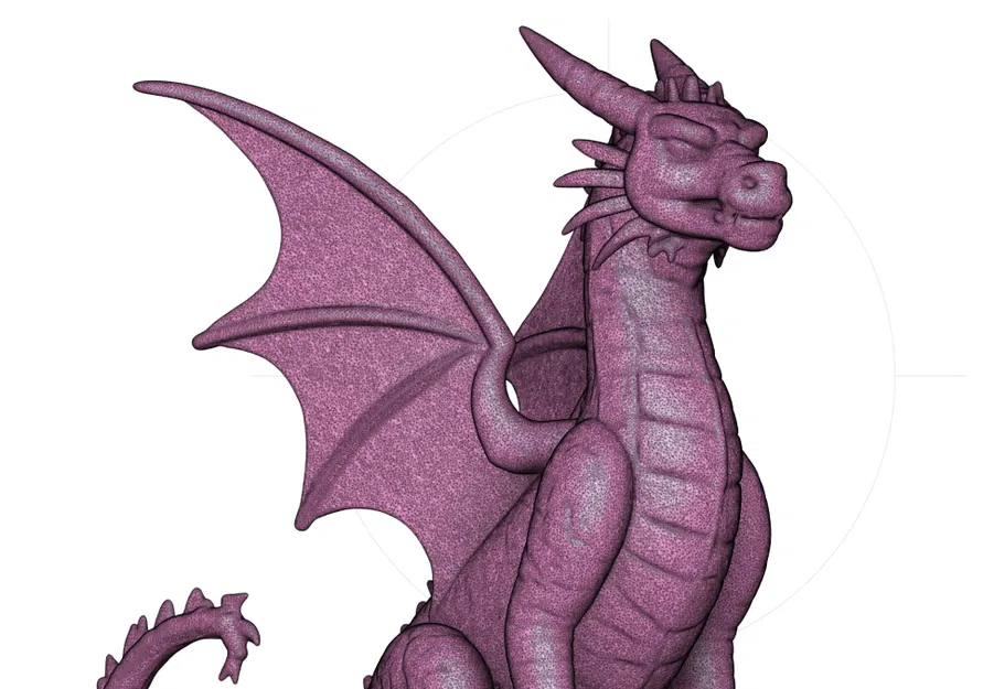 Mô hình rồng giả tưởng (Dragon) chi tiết cho in 3D - Image 2
