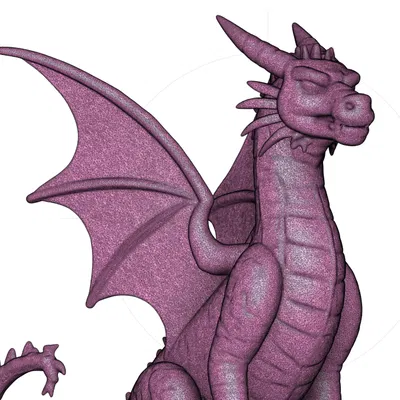 Mô hình rồng giả tưởng (Dragon) chi tiết cho in 3D