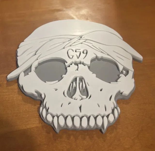 Mô hình huy hiệu đầu lâu G59 (G59 Medallion) trang trí cực chất - Image 2