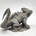 Mô hình Basilisk (Basilisk Miniature) - Thumbnail 3