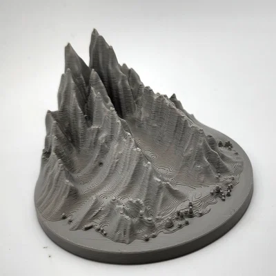 Mô hình địa hình núi hiểm trở Jagged Mountain cho game tabletop
