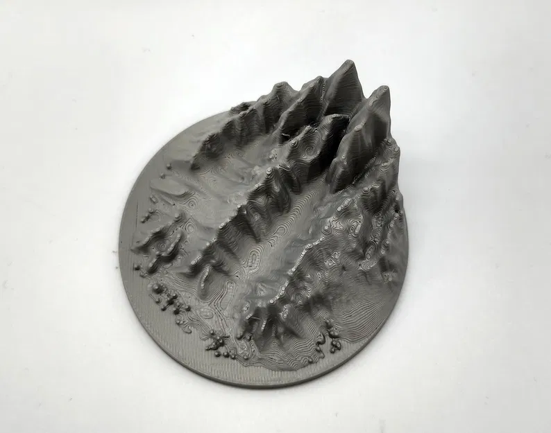 Mô hình địa hình núi hiểm trở Jagged Mountain cho game tabletop - Image 3