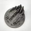 Mô hình địa hình núi hiểm trở Jagged Mountain cho game tabletop - Thumbnail 3