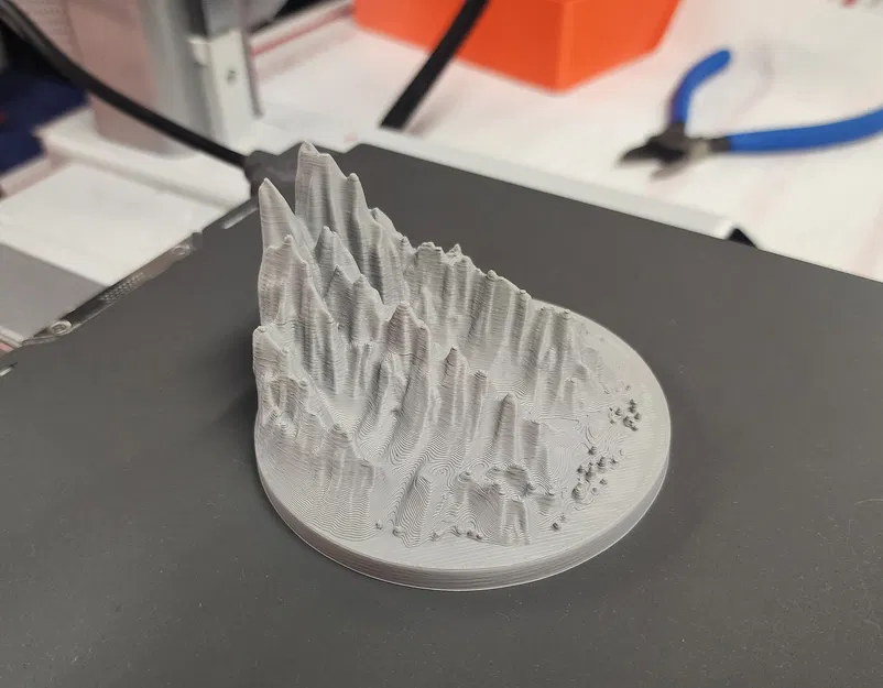 Mô hình địa hình núi hiểm trở Jagged Mountain cho game tabletop - Image 5