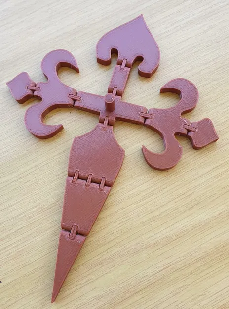 Khuôn rắc đường bột cho bánh Tarta de Santiago (Bánh hạnh nhân Tây Ban Nha) - Image 1