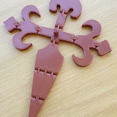 Khuôn rắc đường bột cho bánh Tarta de Santiago (Bánh hạnh nhân Tây Ban Nha)