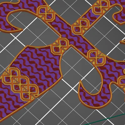 Khuôn rắc đường bột cho bánh Tarta de Santiago (Bánh hạnh nhân Tây Ban Nha)