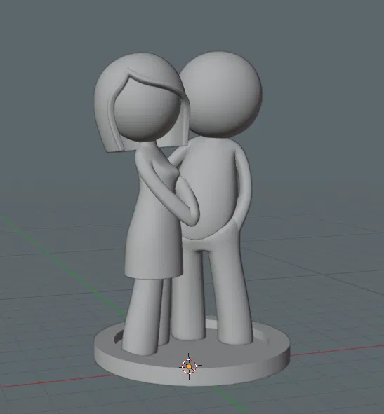 Tượng Cặp Đôi Đang Yêu - Image 3