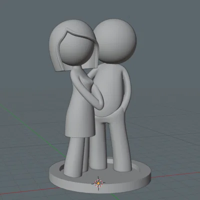 Tượng Cặp Đôi Đang Yêu