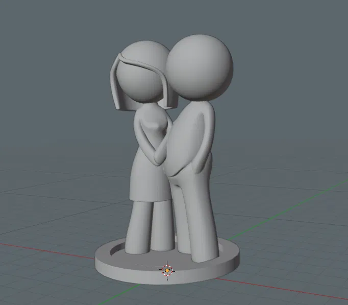 Tượng Cặp Đôi Đang Yêu - Image 6