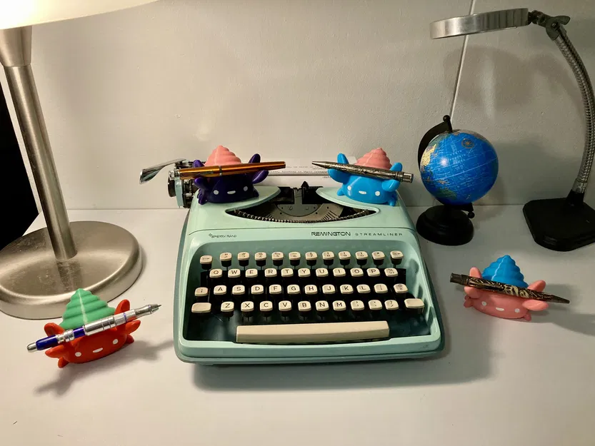 Ống đựng bút hình cua ẩn sĩ (Hermit Crab Pen Holder) - Image 3