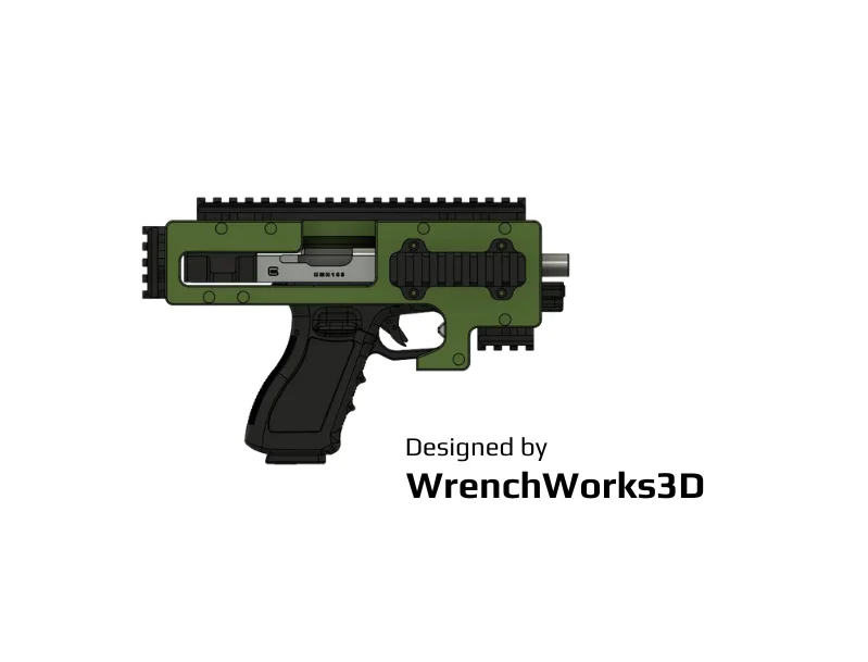 BLOCKORONI - Mẫu in 3D cho G17 và các biến thể Glock
