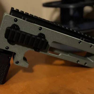 Tay nắm hỗ trợ BLOCKOGRIP cho Picatinny Rail - File 3D in tùy chỉnh