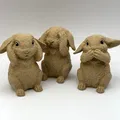 Bộ Ba Thỏ Siêu Đáng Yêu (Three Cute Bunnies) - Thumbnail 1
