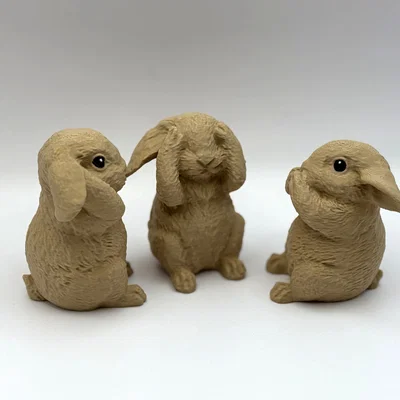 Bộ Ba Thỏ Siêu Đáng Yêu (Three Cute Bunnies)