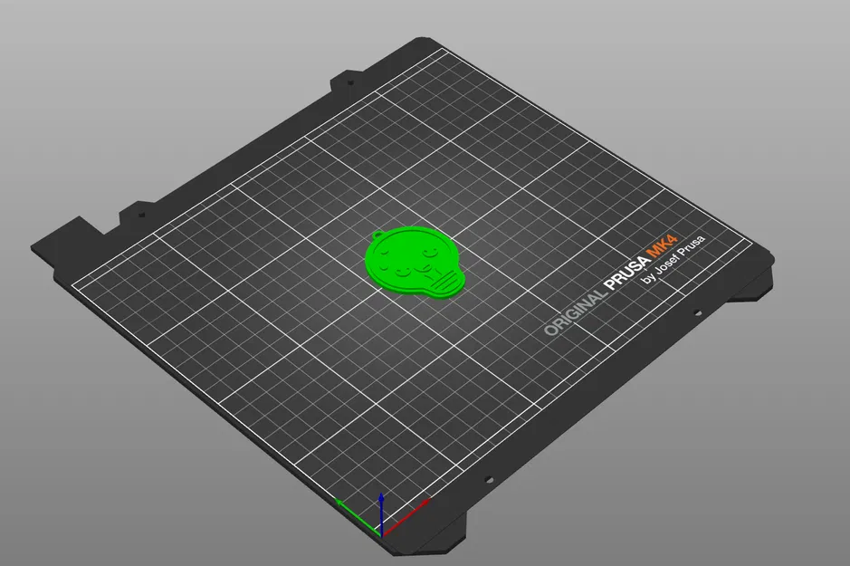 Móc khóa hình bóng đèn cute - Mẫu in 3D đơn giản, dễ thương - Image 2