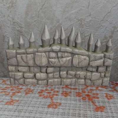 Mô hình tường rào gai nhọn (Terrain Wargame Fence) cho bàn cờ chiến thuật