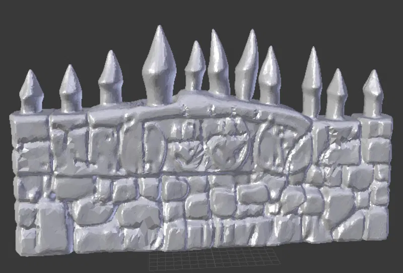 Mô hình tường rào gai nhọn (Terrain Wargame Fence) cho bàn cờ chiến thuật - Image 2