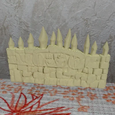 Mô hình tường rào gai nhọn (Terrain Wargame Fence) cho bàn cờ chiến thuật
