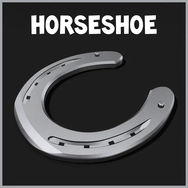 Móng ngựa (Horseshoe) mô phỏng chân thực từ vật mẫu thật - Image 1