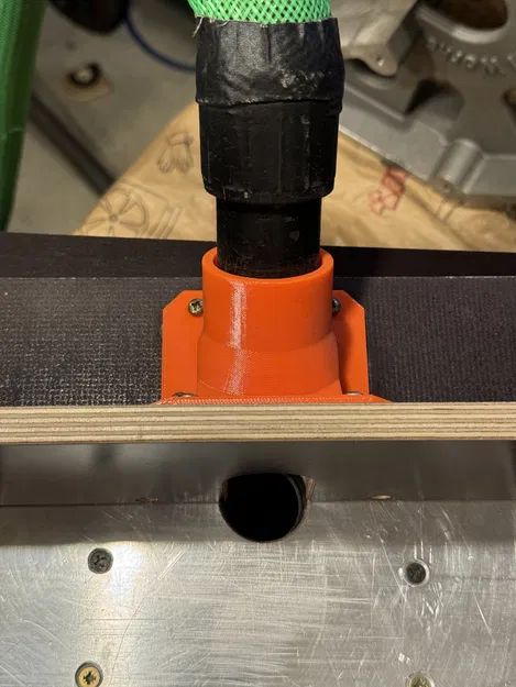 Đầu nối ống hút bụi cho thanh chắn bàn Router tự chế (dùng cho máy hút bụi thông dụng) - Image 6