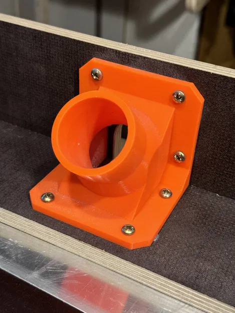 Đầu nối ống hút bụi cho thanh chắn bàn Router tự chế (dùng cho máy hút bụi thông dụng) - Image 7