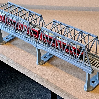 Mô hình Cầu Sắt Đường Sắt Tỉ lệ N (N Scale)