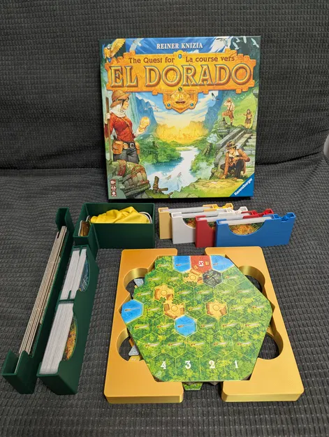 Khay đựng board game The Quest for El Dorado (Phiên bản Ravensburger) - Image 1