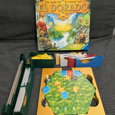 Khay đựng board game The Quest for El Dorado (Phiên bản Ravensburger)
