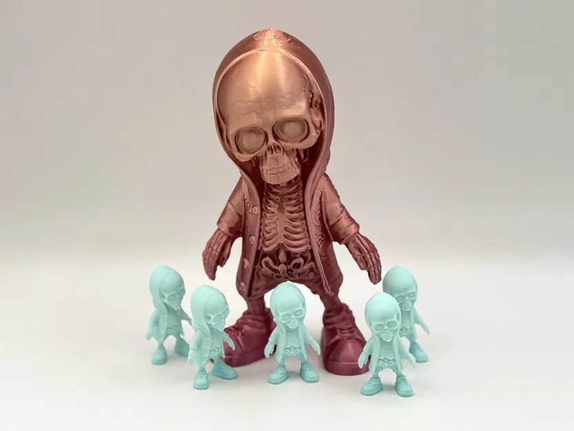 Mô hình Hooded Reaper Skeleton (Tử thần đội mũ trùm) - Image 3