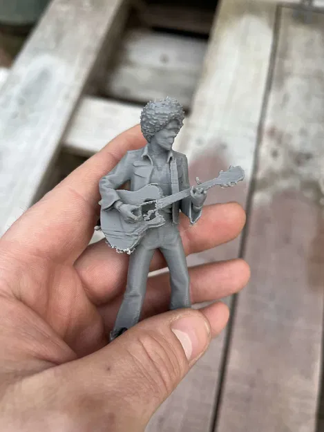 Mô hình nghệ sĩ guitar Jimi Hendrix - Image 3