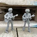 Mô hình nghệ sĩ guitar Jimi Hendrix - Thumbnail 4