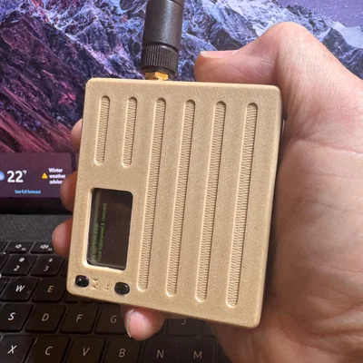 Case cho Heltec T114 V2 Meshtastic Radio kèm GPS và 2 viên pin Lipo 3000mAh