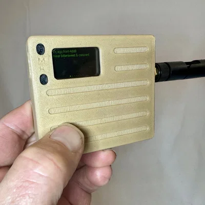 Case cho Heltec T114 V2 Meshtastic Radio kèm GPS và 2 viên pin Lipo 3000mAh