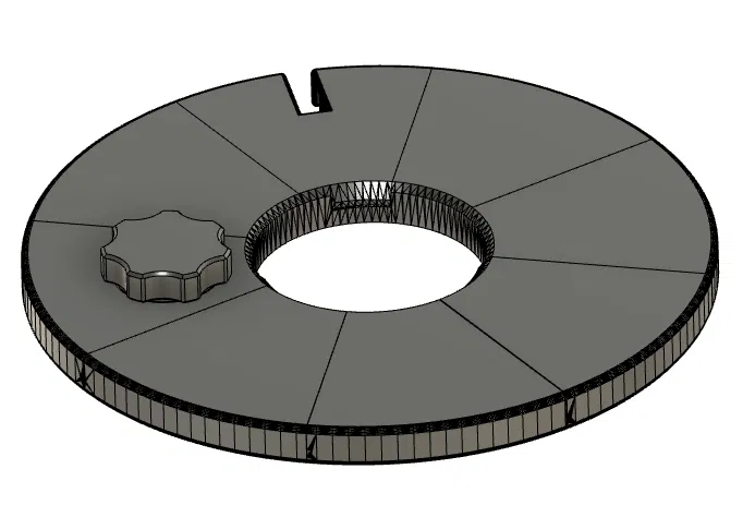 Nắp đậy thùng cho tháp thủy canh mô-đun (tự in 3D) - Image 1