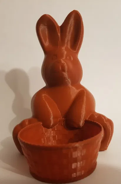 Chú thỏ Phục sinh kèm giỏ đựng quà - Image 1