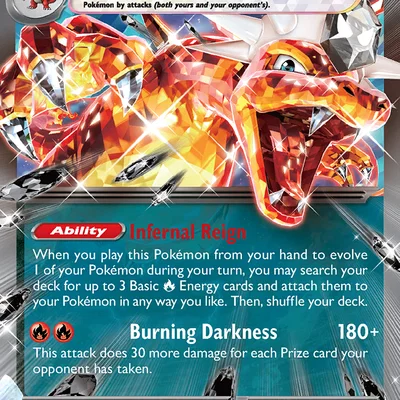 Mô hình Lithophane thẻ bài Charizard ex Pokemon TCG cực đẹp để in 3D