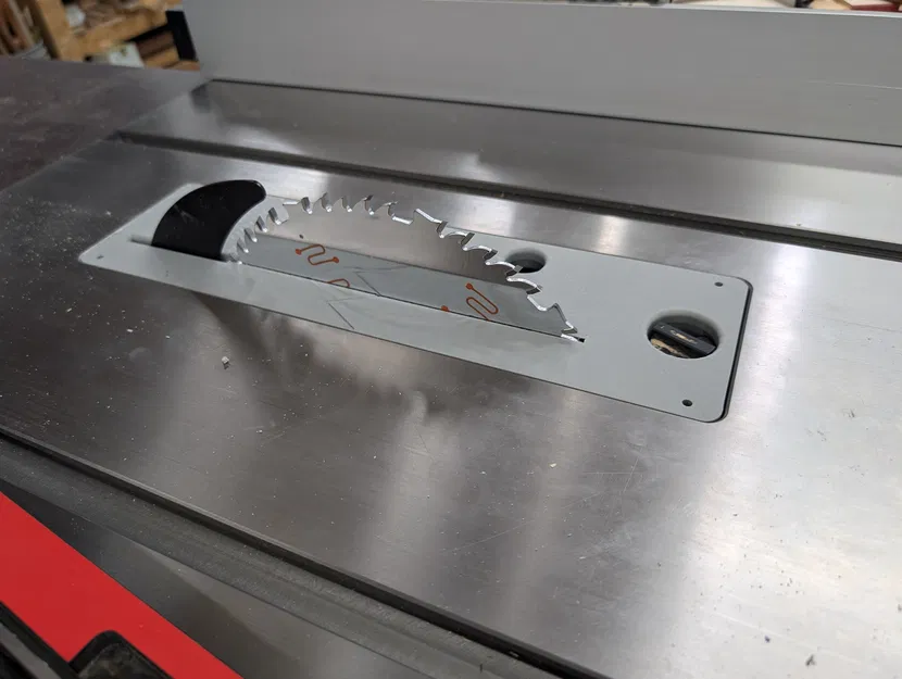 Tấm lót họng (Zero Clearance Throat Plate) cho Laguna Fusion F1/F2/F3 - Image 1