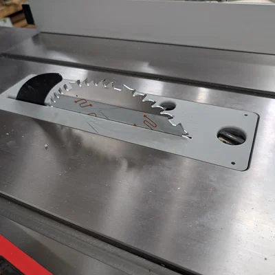 Tấm lót họng (Zero Clearance Throat Plate) cho Laguna Fusion F1/F2/F3