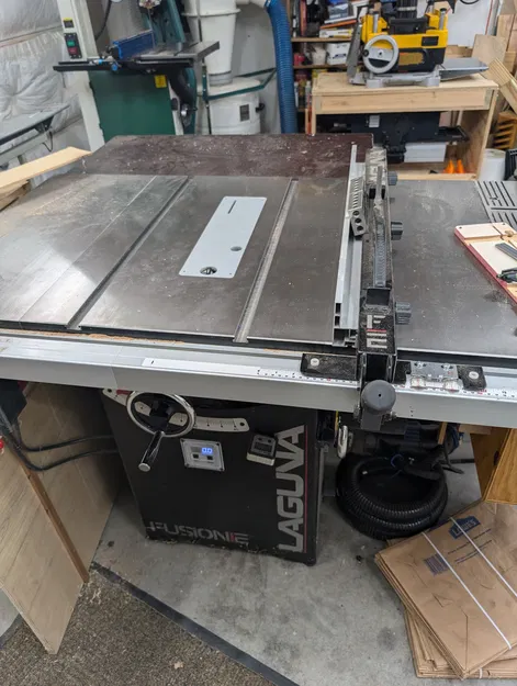 Tấm lót họng (Zero Clearance Throat Plate) cho Laguna Fusion F1/F2/F3 - Image 2