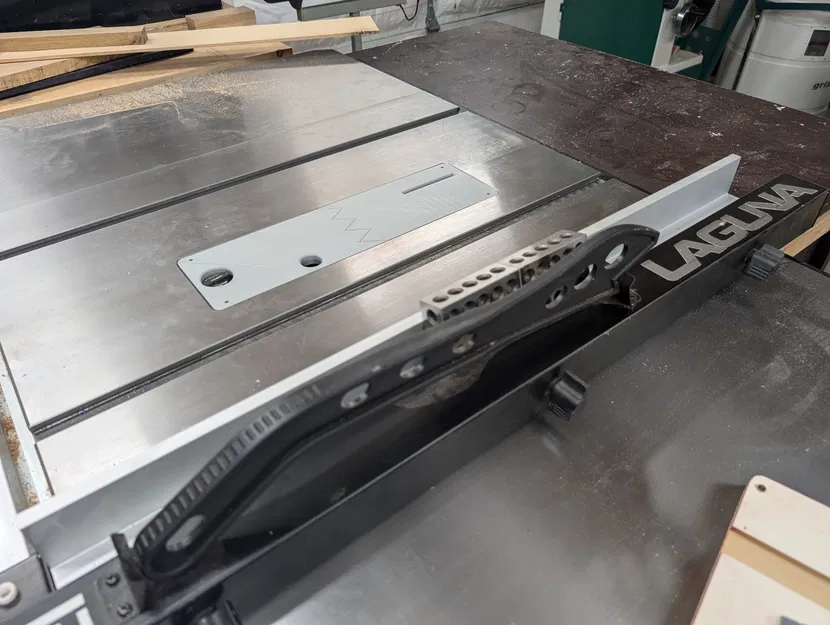 Tấm lót họng (Zero Clearance Throat Plate) cho Laguna Fusion F1/F2/F3 - Image 3