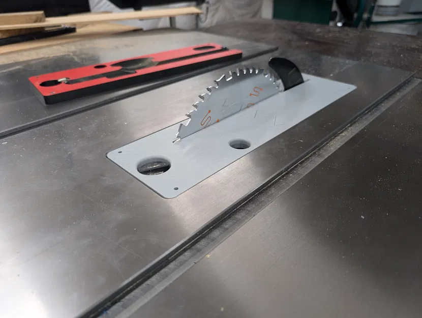 Tấm lót họng (Zero Clearance Throat Plate) cho Laguna Fusion F1/F2/F3 - Image 4