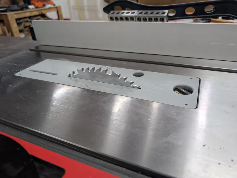 Tấm lót họng (Zero Clearance Throat Plate) cho Laguna Fusion F1/F2/F3 - Image 5