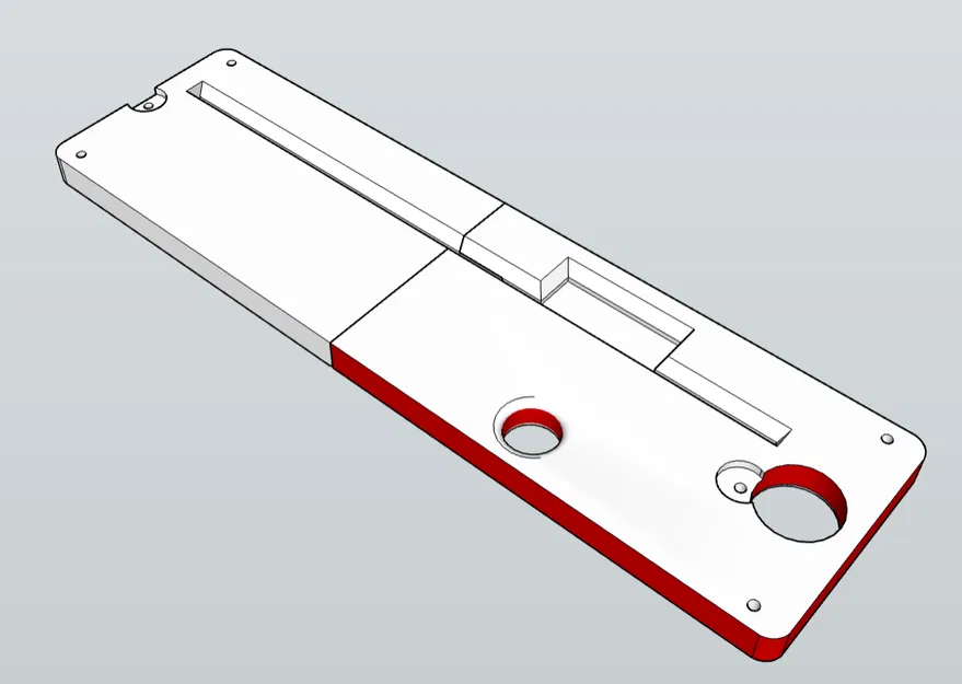 Tấm lót họng (Zero Clearance Throat Plate) cho Laguna Fusion F1/F2/F3 - Image 7