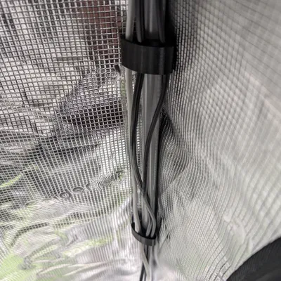 Bộ phụ kiện và kẹp quản lý dây cáp cho lều trồng cây 16mm