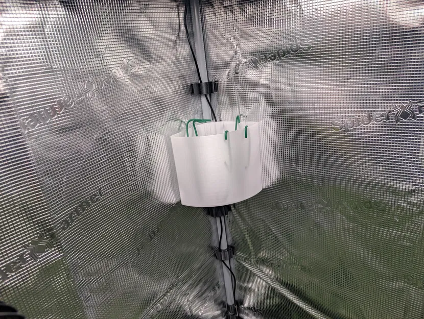 Bộ phụ kiện và kẹp quản lý dây cáp cho lều trồng cây 16mm - Image 7