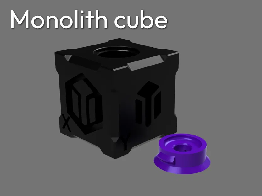 Khối lập phương hiệu chuẩn Monolith (Monolith calibration cube) - Image 1