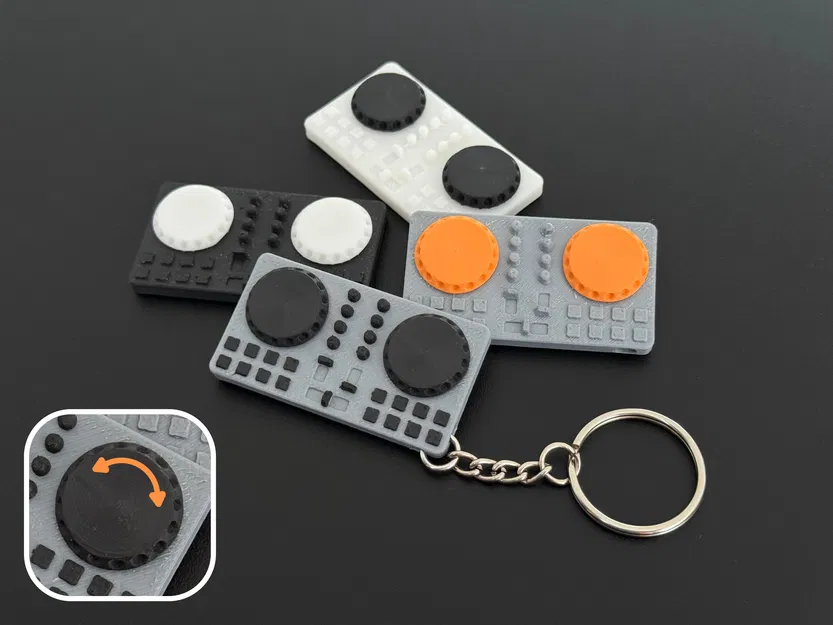 Móc khóa Fidget DJ-Controller - Image 1