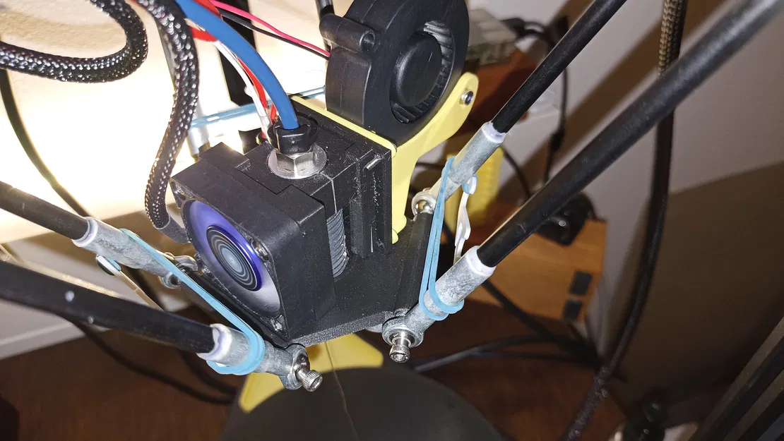 FLSun Q5 Universal V6 Effector (Hỗ trợ quạt 5015) - Image 1