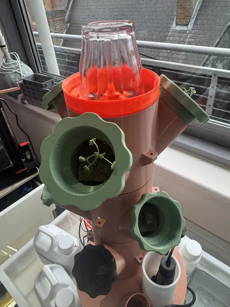 Hệ thống tháp thủy canh - không cần ống dẫn. Bao gồm file Fusion. - Image 3